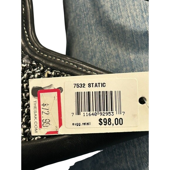 The Sak Elliott Lucca Tweed‎ Bag Leather Trim NWT (MSRP $98) - Picture 4 of 7